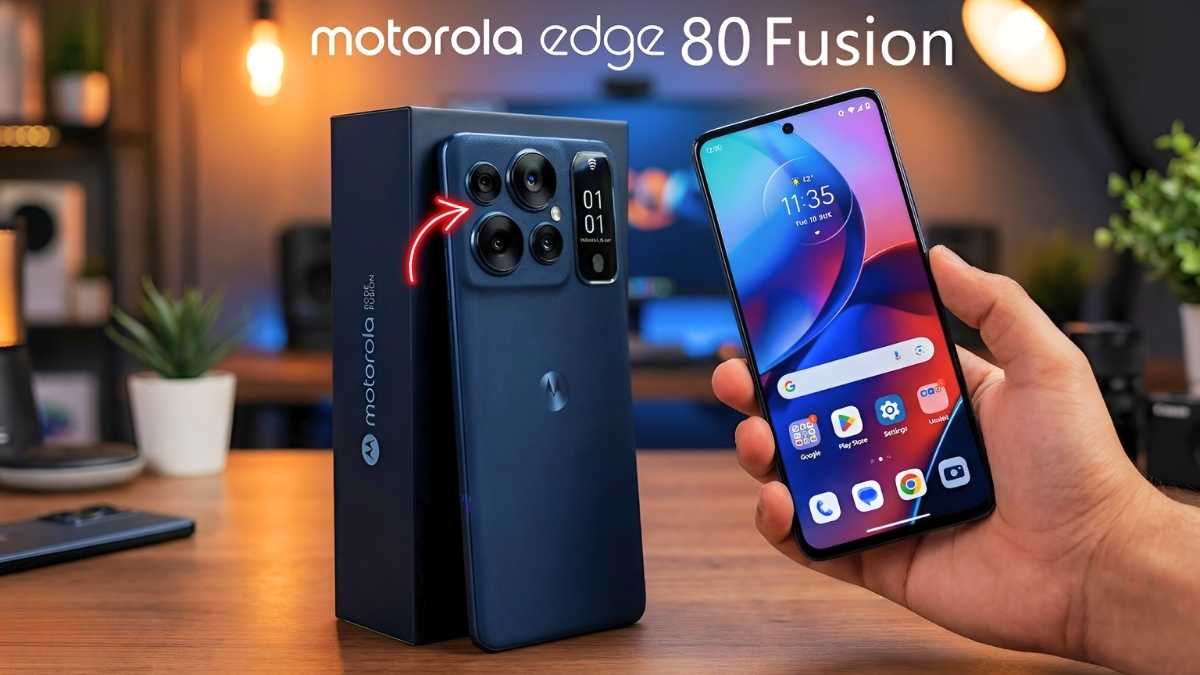 Motorola Edge 80 Fusion 5G 2026 descubre su diseño moderno y rendimiento superior